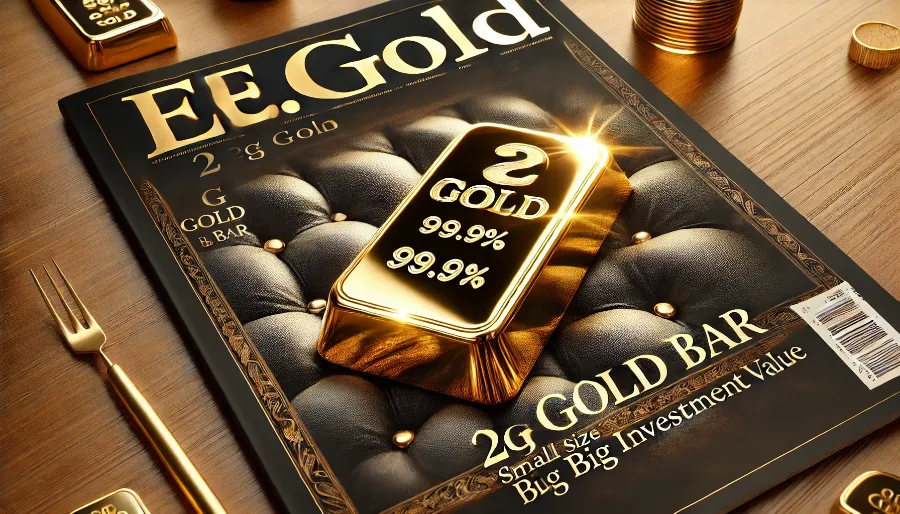 2g Gold Bar: Small Size, Big Value